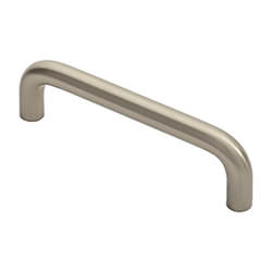 Carlisle Brass Satin Nickel D-Style Round Bar Handle