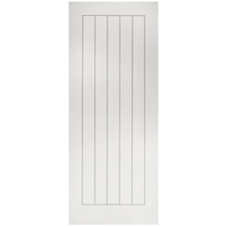 Joseph Miles Suffolk Internal Fire Door with 5 Panel - White Primed