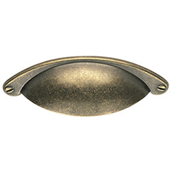 Carlisle Brass Fingertip Cup Pattern Handle