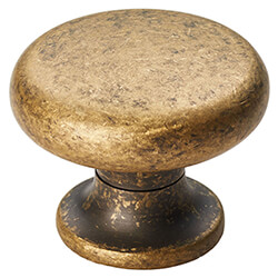 Carlisle Brass Temperance Flat Faced Round Knob