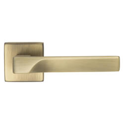 Carlisle Brass Manital Flash Lever Handle On Square Rose - 130 x 62mm