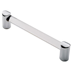 Carlisle Brass Acrylic Transparent Round Bar Handle