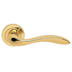 Carlisle Brass Giava Lever on Round Rose Handle