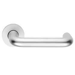 Carlisle Brass Eurospec Satin Anodised Aluminium Round Bar Lever Handle