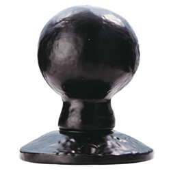 Carlisle Brass Traditional Black Antique Round Mortice Knob