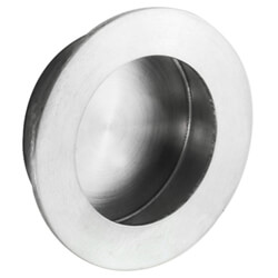 Carlisle Brass Eurospec Circular Flush Pull Handle - 80mm