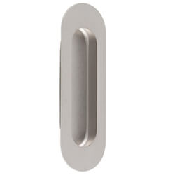 Carlisle Brass Eurospec Stainless Steel Radius Flush Pull Handle - 120 x 41mm