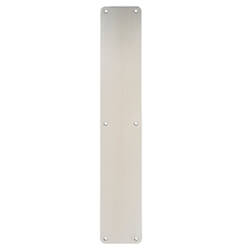 Carlisle Brass Eurospec 500 x 75mm Steelwork Stainless Steel Plain Finger Plate