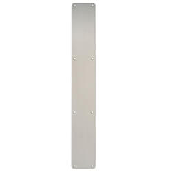 Carlisle Brass Eurospec 650 x 75mm Steelwork Stainless Steel Plain Finger Plate