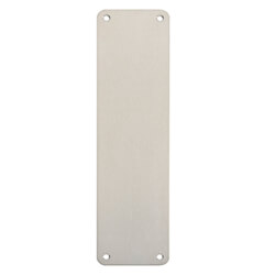 Carlisle Brass Eurospec Steelwork Stainless Steel Finger Plate - 300 x 75mm