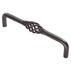 Carlisle Brass D-Type Steel Pull Handle with Oval Cage Design