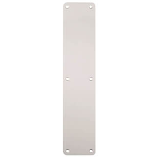 Carlisle Brass Eurospec Plain Satin Anodised Aluminium Finger Plate