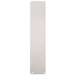 Carlisle Brass Eurospec Plain Satin Anodised Aluminium Finger Plate