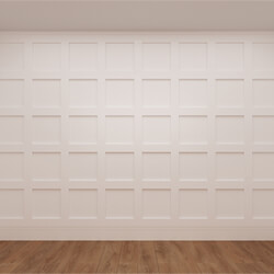 Deanta Shaker Wall Panelling Pack 2400mm - White Primed