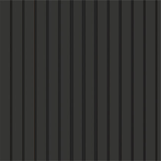 Deanta Immerse Acoustic Wall Panel Prefinished Black 600 W x 2400mm L