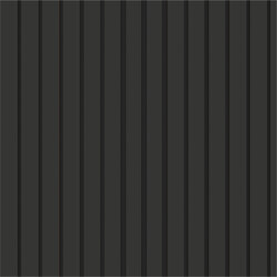 Deanta Immerse Acoustic Wall Panel Prefinished Black 600 W x 2400mm L