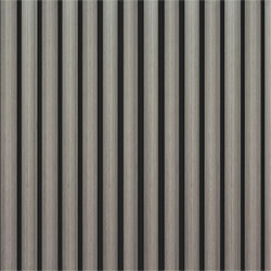 Deanta Immerse Acoustic Wall Panel Prefinished Light Grey Ash 600 W x 2400mm L