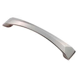 Carlisle Brass Solo Satin Nickel Chiselled End Curved Handle