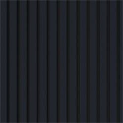 Deanta Immerse Acoustic Wall Panel Prefinished Midnight Blue 600 W x 2400mm L