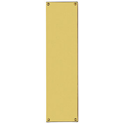 Carlisle Brass Finger Plate Flat Sheet - Polished Brass
