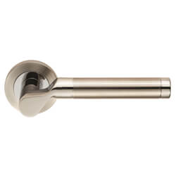 Carlisle Brass Eurospec Steelworx Lucerna Lever on Concealed Fix Threaded Rose