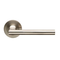 Carlisle Brass Eurospec Steelworx Soho Straight Lever Handle on Round Rose