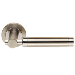 Carlisle Brass Eurospec Steelworx Astoria Dual Finish Lever on Concealed Fix Rose