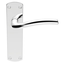 Carlisle Brass Serozzetta Cuatro Lever on Latch Backplate