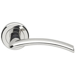 Carlisle Brass Serozzetta Tres Sleek Designer Lever on Round Rose