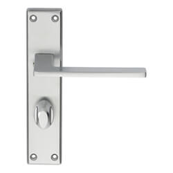 Carlisle Brass Serozzetta Zone Lever with Privacy Lock on Backplate