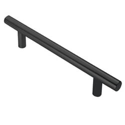 Atlantic T-Bar Pull Handle Bolt Through 450mm L - Matt Black