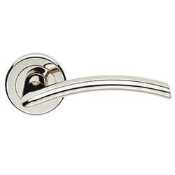 Carlisle Brass Serozzetta Trenta Lever Handle on Round Rose