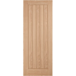 Joseph Miles Norfolk Internal Door with 5 Panel - Unfinished Oak
