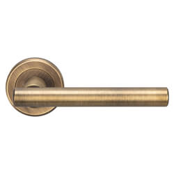 Carlisle Brass Serozzetta Philadelphia Straight Round Bar Lever on Rose