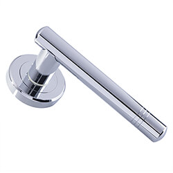 Carlisle Brass Serozzetta Atalaya Straight Bar Lever Handle with Ring Detail