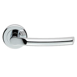 Carlisle Brass Serozzetta Nelson Contemporary Round Bar Lever on Rose
