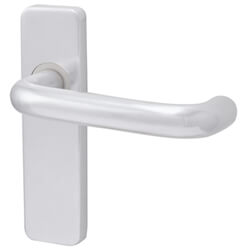 Joseph Miles 19mm Safety Lever Handle on Latch Backplate
