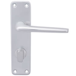 Joseph Miles 2000 Series Aluminium Lever Handle with Privacy Lock