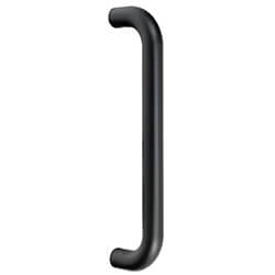 Joseph Miles Matt Black Stainless Steel 19mm D Shape Round Bar Pull Handle