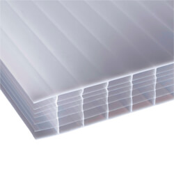 Storm 35mm Multiwall Polycarbonate Sheet Opal - 1250mm Width