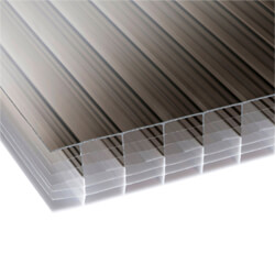 Storm 35mm Multiwall Polycarbonate Sheet Bronze-Opal - 700mm Width