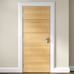 Joseph Miles Annora Internal Door with 5 Panel - Prefinished Oak