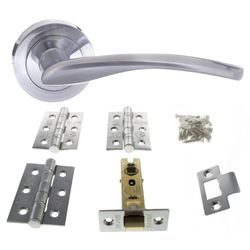 Atlantic Arizona Door Handle Pack - Satin Chrome