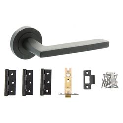 Atlantic Alaska Door Handle Pack - Matt Black
