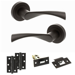 Atlantic Status Colorado Door Handle Pack - Urban Dark Bronze