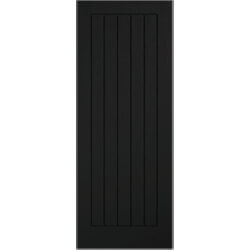 P M Mendes Mexicano Internal Fire Door with 5 Panel - Prefinished Black Oak
