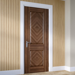 Joseph Miles Kensmore Internal Door with 2 Panel - Prefinished Walnut