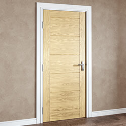 Joseph Miles Toledo Internal Door with 7 Panel - Prefinished Oak