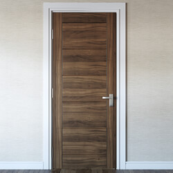 Joseph Miles Toledo Internal Door with 7 Panel - Prefinished Walnut