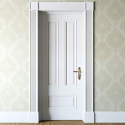 Joseph Miles Eversbury Internal Door with 3 Panel - White Primed